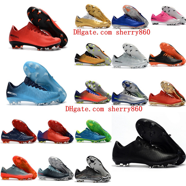 2019 original soccer cleats Mercurial VaporX XI botas de futbol Low Mercurial mens soccer shoes cheap football boots Ronalro neymar boots