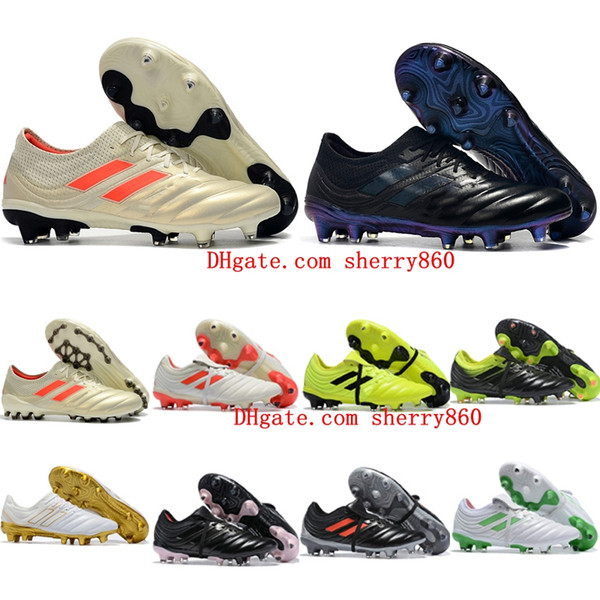 2019 mens soccer shoes Copa 19.1 FG AG soccer cleats world cup outdoor football boots copa mundial chaussures de foot