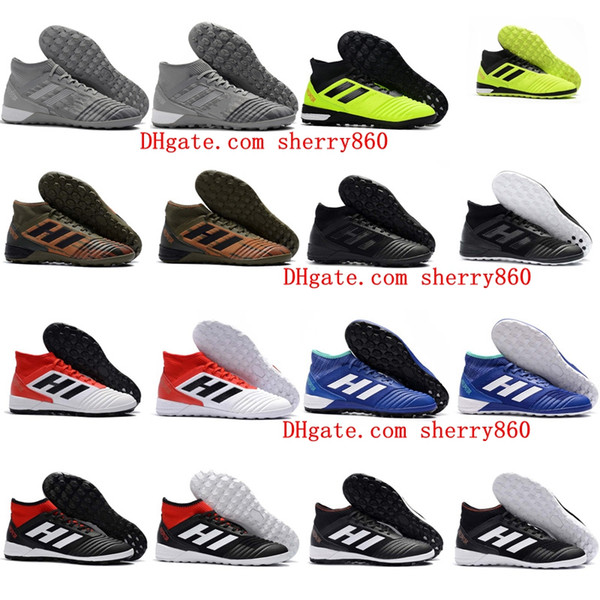 2018 cheap mens soccer cleats predator 18 indoor soccer shoes football boots Predator Tango 18.3 IC TF scarpe da calcio 39 - 46