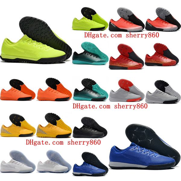 2019 indoor soccer shoes Mercurial VaporX VII Pro TF IC cr7 football boots mens soccer cleats Mercurial superfly chuteiras de futebol