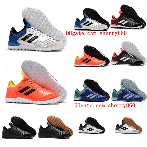 2018 men soccer cleats Copa Tango 18.1 TF IC cheap indoor soccer shoes original Copa 18.1 football boots turf futsal shoes