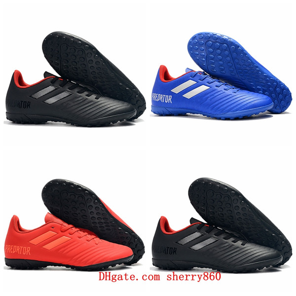 2019 top quality mens soccer shoes indoor soccer cleats Predator tango 19.4 TF football boots chuteiras de futebol