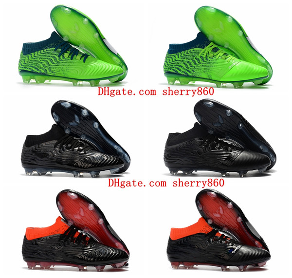 2018 mens One 18.1 Syn FG soccer cleats One Leather 18.1 Synthetic Syn FG Griezmann soccer shoes football boots cheap