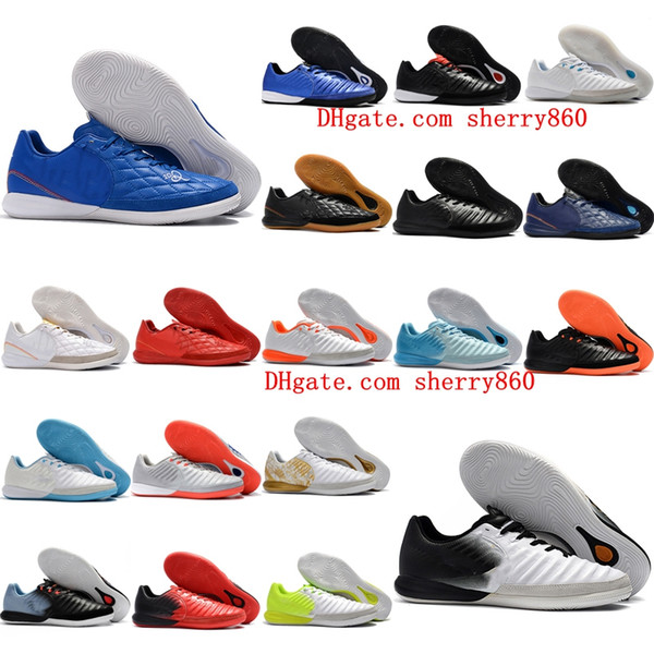 2019 new arrival soccer cleats TimpoX Finale IC soccer shoes Tiempo Legend VII MD indoor football boots mens botas de futbol