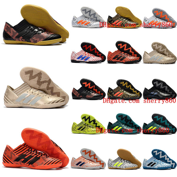 2018 originals soccer cleats Nemeziz Tango 17.3 IC TF mens chaussures de football boots indoor soccer shoes Nemeziz 17 botas de futbol cheap