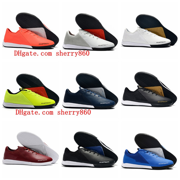 2019 mens soccer cleats Phanton VSN Academy IC soccer shoes Phantom Vision indoor football boots Tacos de futbol new