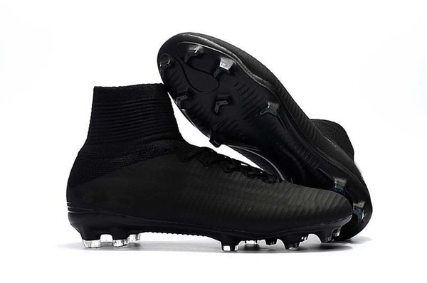 Top Quality Classic Style Football Boots Men/Women/Kids Mercurial Superfly V TF/IC FG CR7 Soccer Shoes Soccer Cleats