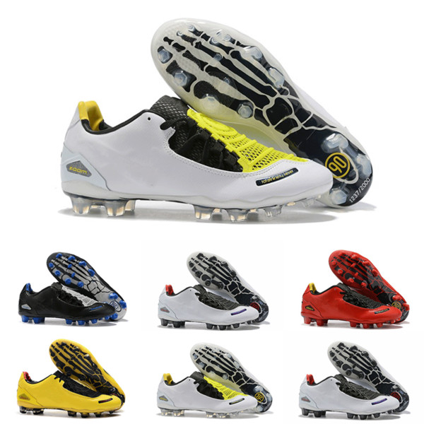 High Quality 2019 Mens Original Total 90 Laser I SE FG Football Shoes Black Yellow Limited 2000 Sports Fashion Soccer Cleats Size 35-45