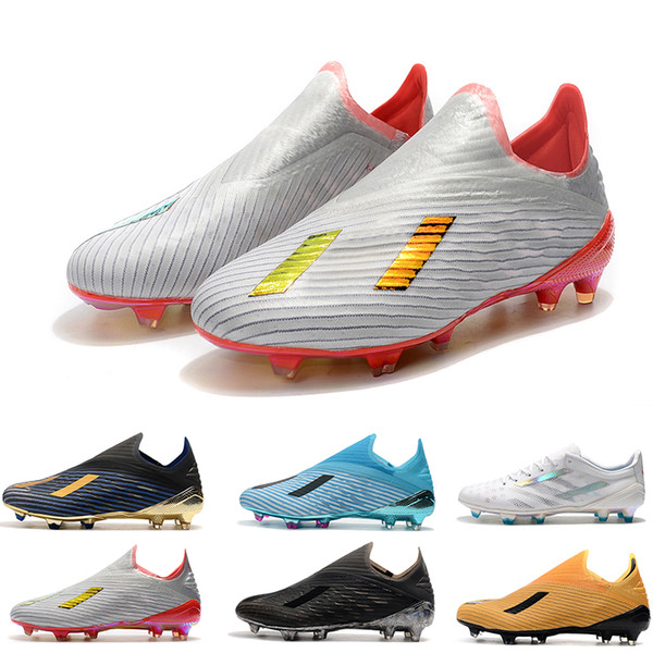 2019 ACE X 19.3 Speedmesh Nemeziz FG Football Cleats Knit Waterproof Football Sneakers Tango 19+ Pure Control Soccer Shoes Boots Men Womens