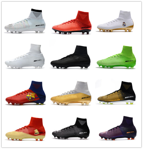 2019 World Cup Men Women soccer shoes CR7 kids football top quality assassin 11 generation FG spikes AG Mercurial Ronaldo