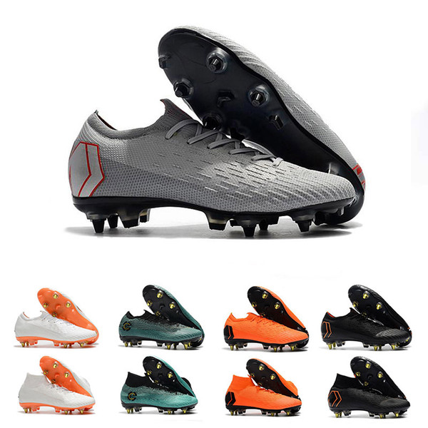 Mercurial Superfly VI 360 Elite FG KJ 6 XII 12 CR7 Ronaldo Neymar Soccer Shoes Mens Trainers Football Boots Cleats Designer Sneakers