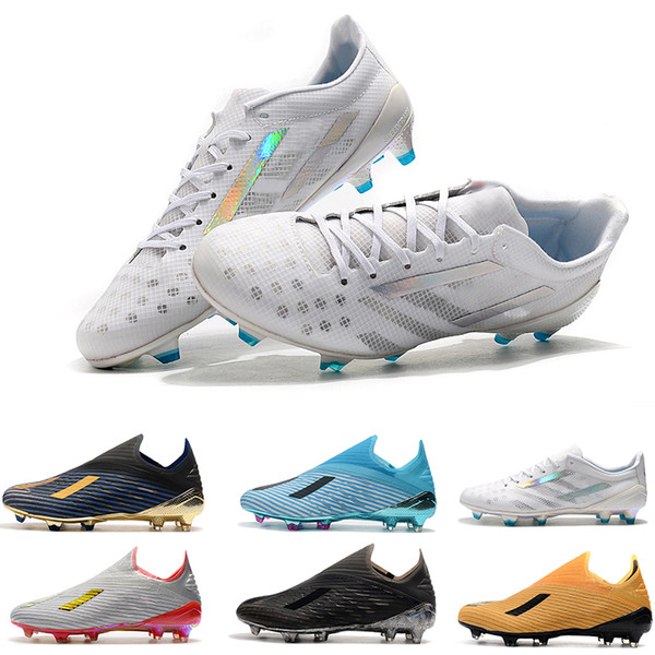 2020 ACE X 19.3 Speedmesh Nemeziz FG Football Cleats Knit Waterproof Sneakers Tango 19+ Pure Control Soccer Shoes Boots Mens Women Trainers