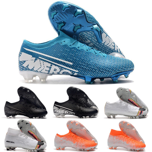 New Color Low Mercurial Superfly VI CR7 SE Elite FG Men Soccer Shoes LVL UP CR7 Soccer Cleats Schuhe Outdoor Mens Football Boots