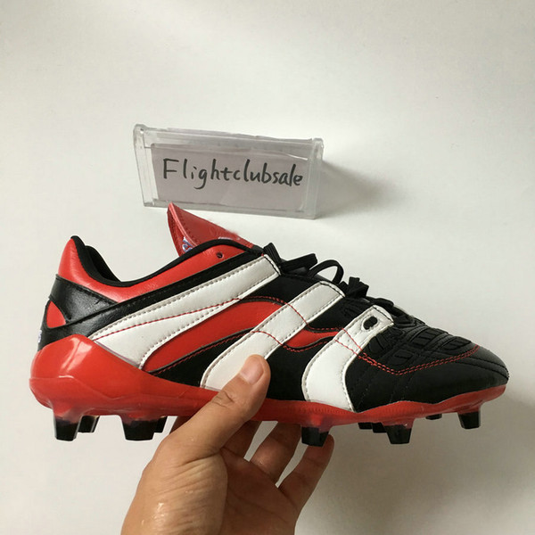 Predator Accelerator 1998 Electricity David Beckham Soccer Cleats Mens Soccer Shoes Football Boots