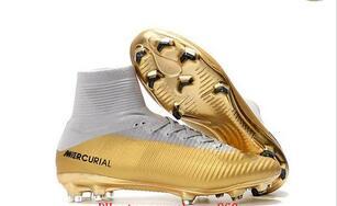 Cheap New womens soccer cleats mercurial superfly CR7 Quinto Triunfo FG soccer shoes boys mens 2019 football boots kids neymar ronaldo