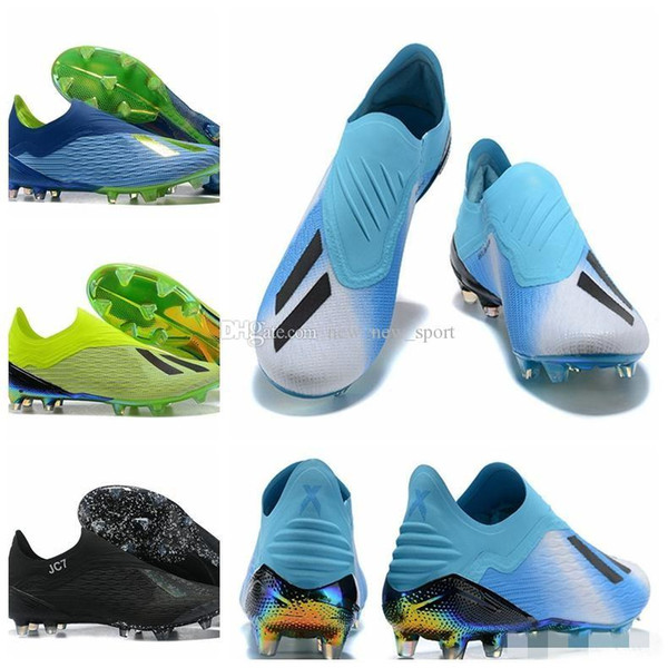 2018 Mens World Cup ACE X 18+ Speedmesh FG Soccer Cleats Purechaos Soccer Shoes Football Boots Low Ankle X ACE Tango 18 PureControl