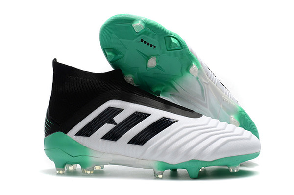 Original Mens High Ankle Youth Football Boots Predator 18+x Pogba FG Accelerator DB Men Soccer Shoes PureControl Purechaos Soccer Cleats