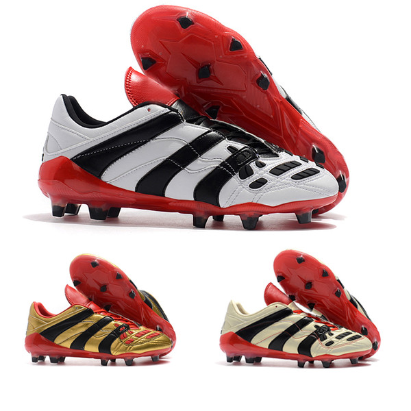 With Box Wholesale Drop Predator Accelerator DB David Beckham Capsule FG Soccer Cleats Mens Soccer Shoes Football Boots