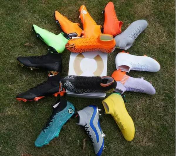 World Cup Mens Soccer Cleats Mercurial Superfly VI 360 Elite SG AC Soccer Shoes chaussures de football boots high ankle top quality