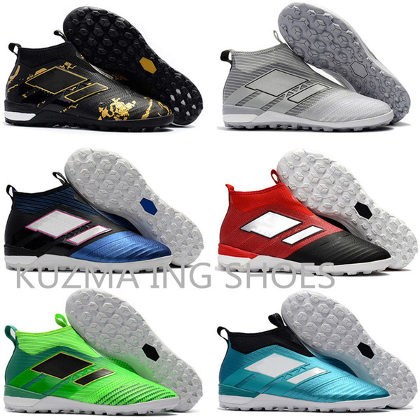 High quality Men's classic soccer cleats ACE Tango 17+ Purecontrol TF soccer shoes cheap football boots cleats football shoes