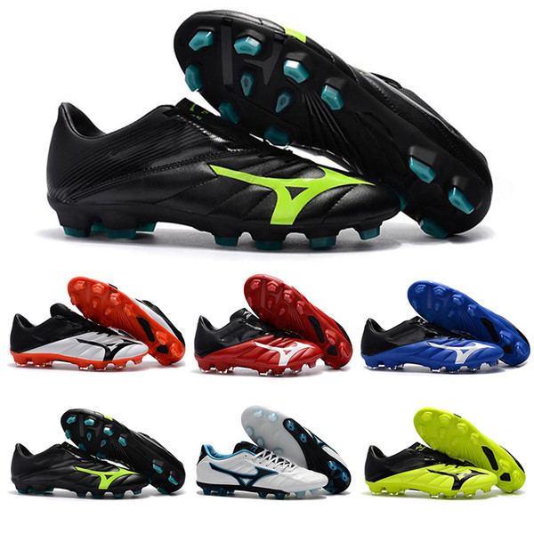 2019 Top Rebula V1 Genuine Leather Men Soccer 3D Outdoor Soccer Shoes Trainers Football Boots FG Designer Sports Sneakers Cleats Size 40-45