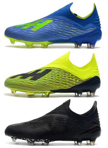 2018 New mens soccer cleats Ace 18 Purechaos FG soccer shoes X 18 Purechaos FG football boots high ankle X ACE Tango 18 PureControl