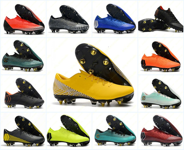 Mens Low 360 Football Boots scarpe calcio outdoor mercurial superfly VI Elite SG AC XII Elite SG AC VII CR7 chaussures Soccer Shoes 39-45