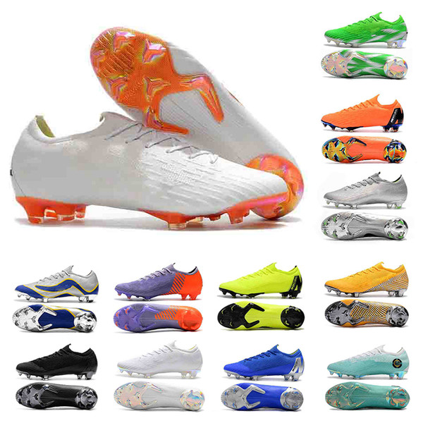 Mercurial Superfly VI 360 Elite FG KJ 6 XII 12 CR7 Ronaldo Neymar Mens High Soccer Shoes 20th Football Boots Cleats