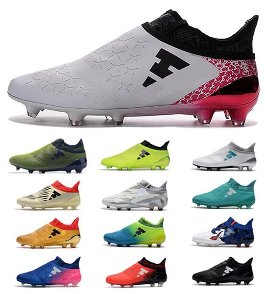 ACE 17 PureControl FG TF Cristiano Ronaldo Men Soccer Shoes Football Shoes Soccer Boots Mens X 16 Purechaos FG/AG Soccer Cleats Fooball Boot