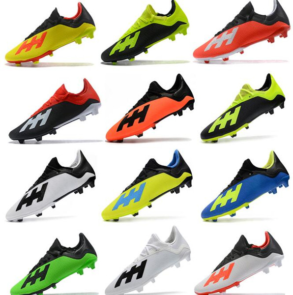 New World Cup Mens Soccer Shoes Nemeziz Messi 18.3 Agility FG Mens Soccer Cleats Designer Football Boots Outdoor Football Shoes