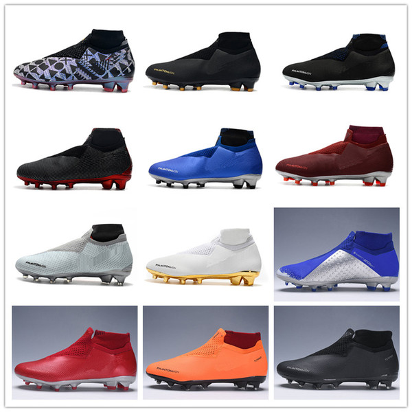 2019 Cheapest Phantom VSN Shadow Elite DF FG Men Soccer Shoes Cristiano Ronaldo Soccer Cleats World Cup Football Boots botines futbol