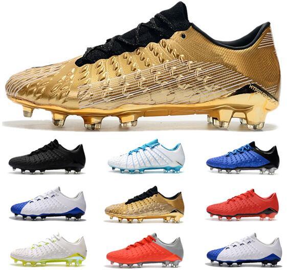 2019 Cristiano Ronaldo Hypervenom Phantom III DF FG Mens Soccer Shoes Football Shoes Indoor TF Woman Soccer Boots Men Neymar Soccer Cleats