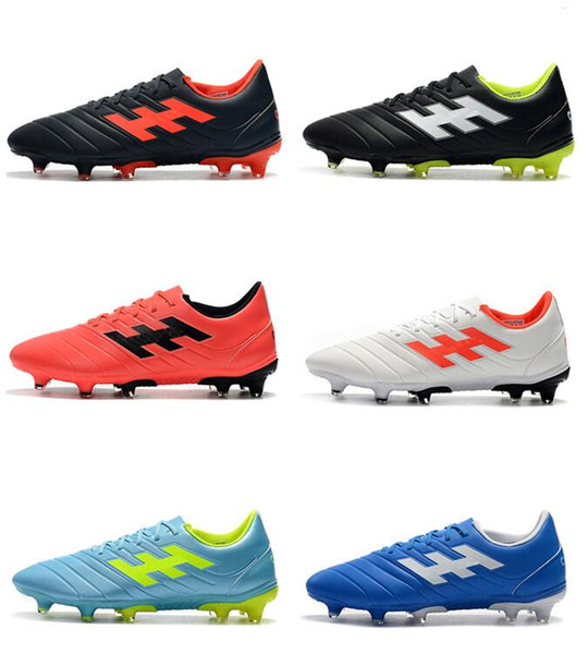 2019 Cheapest Copa 19.1+ Mundial Leather FG Men Soccer Shoes Cristiano Ronaldo Soccer Cleats World Cup Football Boots botines futbol