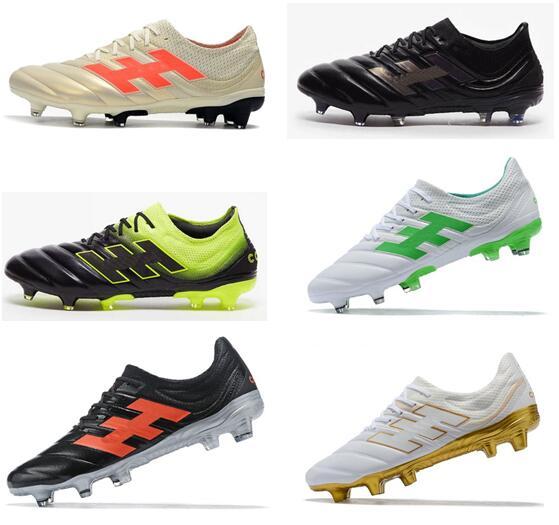 2019 New Copa 19.1+ Mundial FG Men Soccer Shoes Discount Soccer Cleats World Cup Football Boots botines futbol