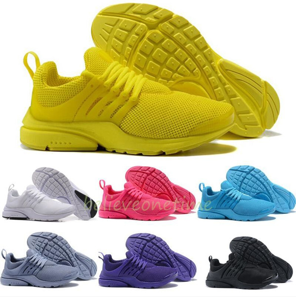 Best PRESTO 5 BR QS Men Women Jogging Shoes Oreo Yellow Violet Balck Pink Running Shoes prestos Designer Walking Sneakers 36-46