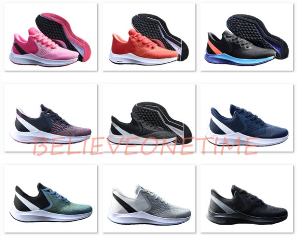 2019 New Zoom Vomero 14 W6 Black Red Pink Breathable Running Shoes for Good quality Trainers Men Women multi Fashion Athletic Sneakers 36-45