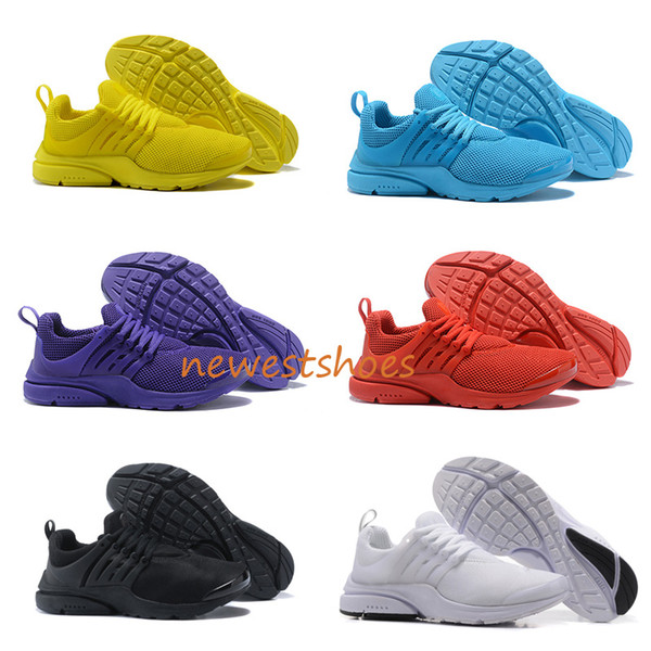 Best PRESTO 5 BR QS Men Women Jogging Shoes Oreo Yellow Violet Balck Pink Running Shoes prestos Designer Walking Sneakers 36-46