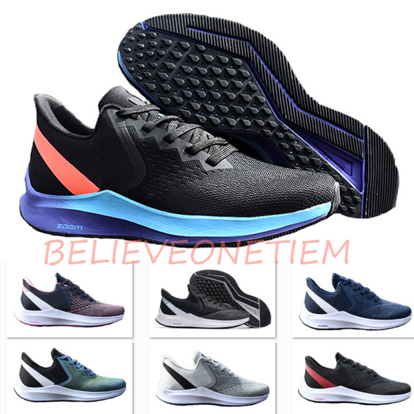 Men's Zoom WINFLO 6 Running shoes womens W6 breathable Trainer Sports Shoes ladies Cusual outdoor vomero 14 Shield Sneakers Size Us 5.5-11