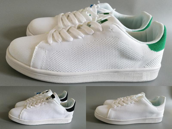 2018 97 summer KITH Flyair all white mens women stan smith running stansmith skateboard shoes eur size 36-44