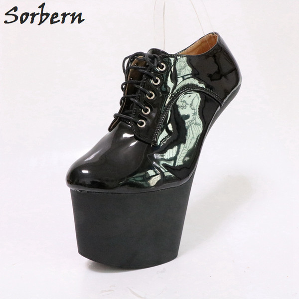 Sorbern Fall Shoes Dominatrix Heelless Pumps Unisex Shoes Hoof Heel Platform Shoes Women Fetish Tiptoe Heels Pole Dance Pumps