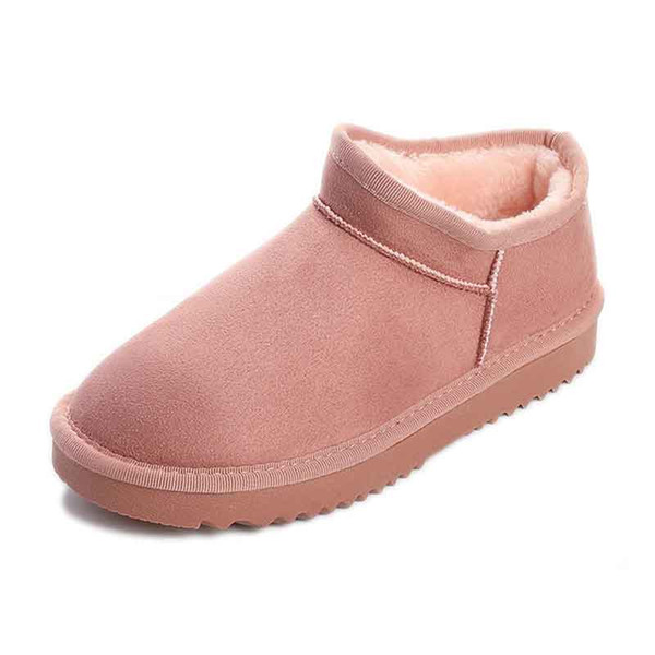 women's winter boots ladies fashion classic rhombus small sweet warm black shoes increased slip fashion women's shoes. DFO004