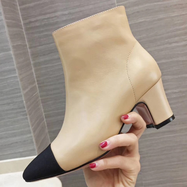 Fashion leather star women shoes woman boots leather short autumn winter boots fashion luxury designer women shoes 40