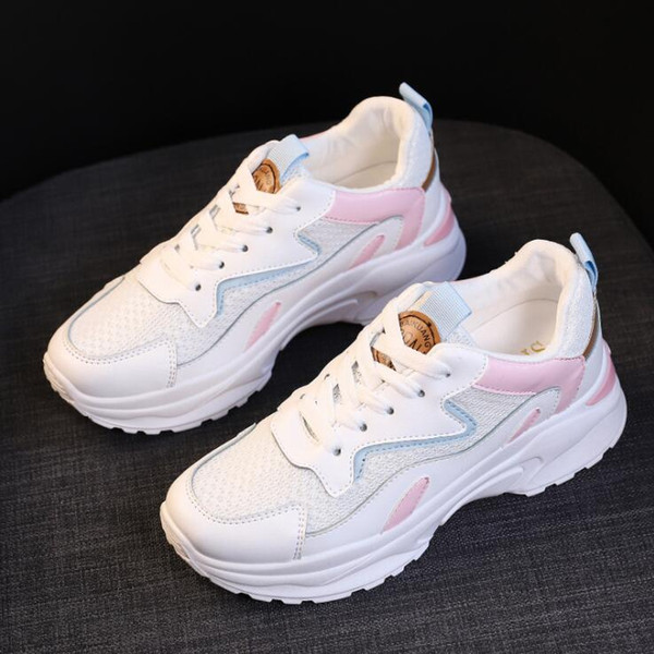 2019 Fashion casual canvas Women shoes Ventilation Sports runing flat shoes Non-slip Four Seasons Shoes for Business Work Young students R52