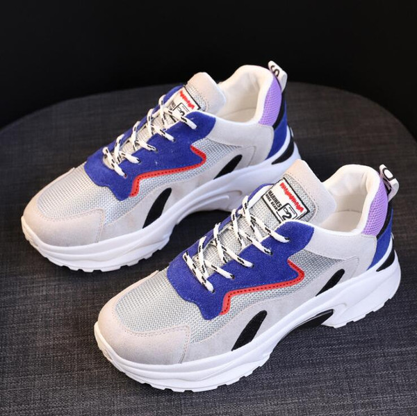 2019 Fashion casual canvas Women shoes Ventilation Sports runing flat shoes Non-slip Four Seasons Shoes for Business Work Young students R61