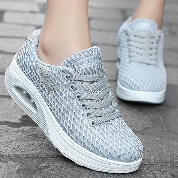 2019 Fashion casual canvas Women shoes Ventilation Sports runing flat shoes Non-slip Four Seasons Shoes for Business Work Young students Y83