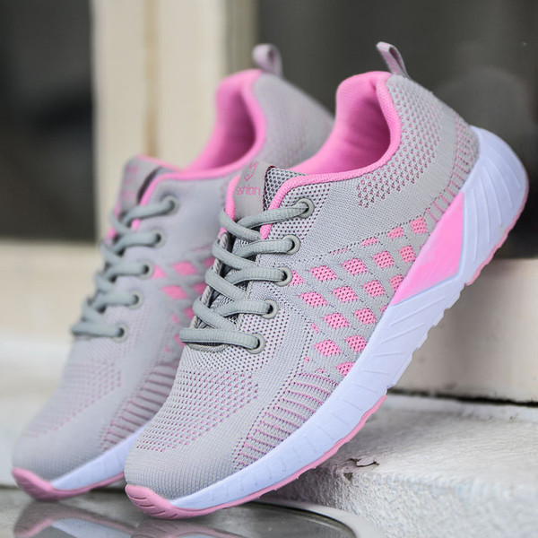 2019 Fashion casual canvas Women shoes Ventilation Sports runing flat shoes Non-slip Four Seasons Shoes for Business Work Young students Y84