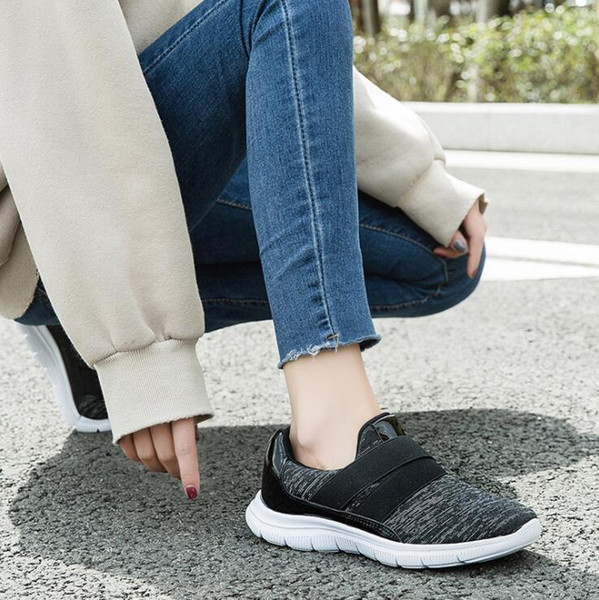 2019 Fashion casual canvas Women shoes Ventilation Sports runing flat shoes Non-slip Four Seasons Shoes for Business Work Young students Y31