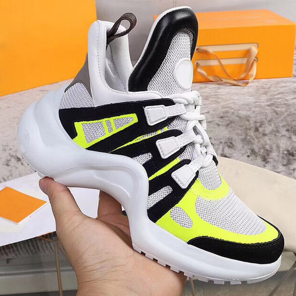 Running Shoes Women Vivid Multi Yellow Hybrid Sports Sneakers Womens Running designer Shoes brand fashion luxury designer shoes