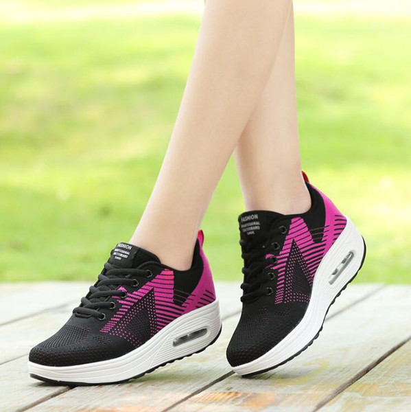 2019 Fashion casual canvas Women shoes Ventilation Sports runing flat shoes Non-slip Four Seasons Shoes for Business Work Young students Y79