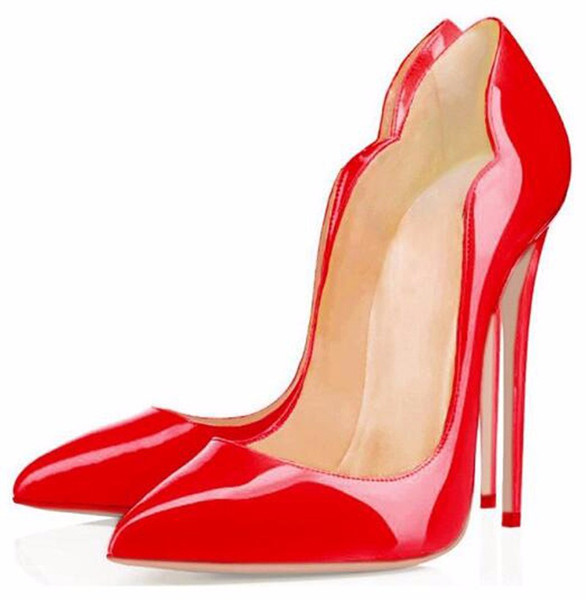 Fashion Women Pumps Womens Red Bottom Shoes Brand High Heels Stilettos Pumps Shoes For Women Sexy Party Wedding Shoes Woman High Heels